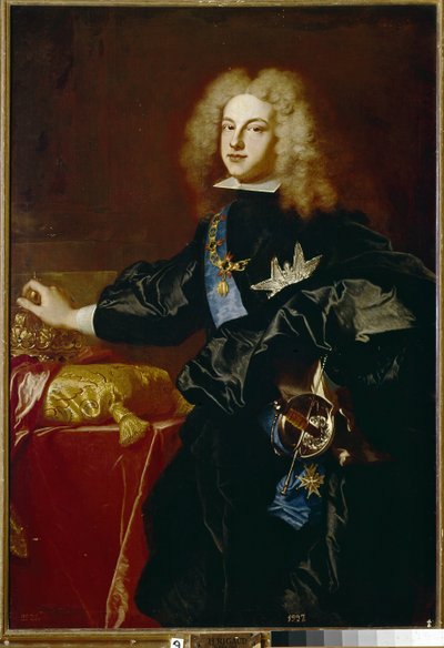 Filip V. Španělský - Portrét Filipa V od Hyacinthe Francois Rigaud