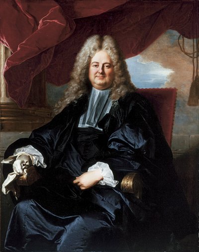 Portrét Barthélémy Jean-Claude Pupil od Hyacinthe Francois Rigaud