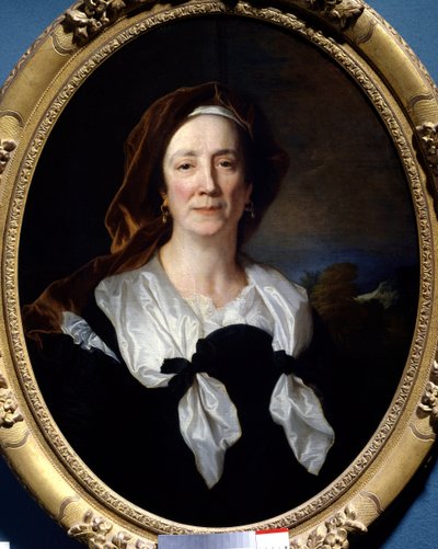 Portrét Marie Serre, matky umělce Malba Hyacinthe Rigaud (1659-1743) 1695 Sun. 0,79x0,61 m Taon, hrad Fontaine Henry. od Hyacinthe Francois Rigaud
