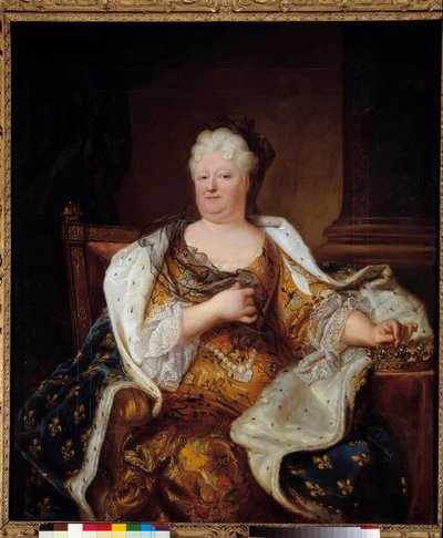 Portrét princezny Palatine Charlotte Elisabeth de Baviere od Hyacinthe Francois Rigaud