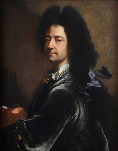 Autoportrét, 1727. od Hyacinthe Francois Rigaud