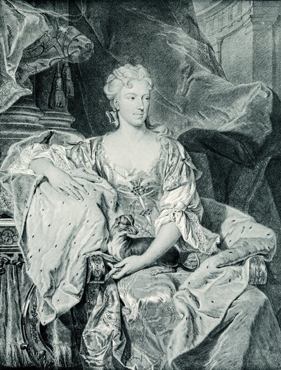 Susanne Henriette dElbeuf od Hyacinthe Francois Rigaud