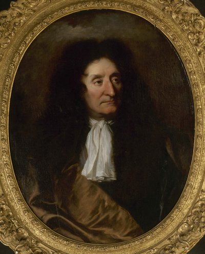 Portrét Jean de La Fontaine 1621-1695, c. 1680. od Hyacinthe François Honoré Rigaud