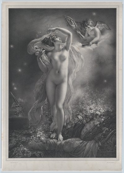 Danae, 1824. od Hyacinthe Louis Victor Jean Baptiste Aubry