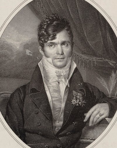 Portrét dirigenta a skladatele Gaspare Spontiniho 1774-1851, 1824. od Hyacinthe Louis Victor Jean Baptiste Aubry