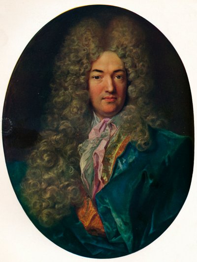 Monsieur Calvet 1659-1743, zakladatel School of Fine Arts, Avignon, 1922 od Hyacinthe Francois Rigaud
