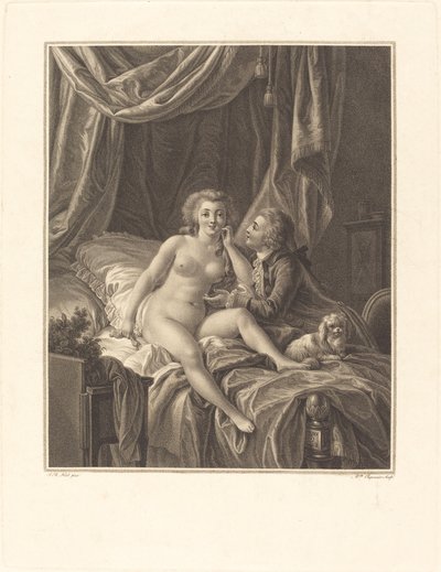 Co je dobré si vzít, je dobré si nechat od I Alexandre Chaponnier after Jean Baptiste Hüet