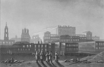 Paláce Pašov Menzikov, Apraxin a spol. Bělgorod, Moskva, 1817 od I Clark