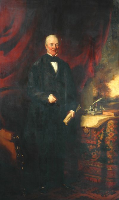 Robert Milligan, kolem roku 1854 od I. F. Bird