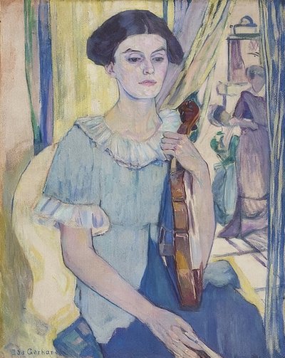 Houslista. 1906 od Ida Gerhardi