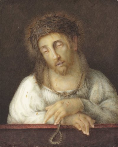 Kristus jako muž bolesti od Ida Jacoba Reigersman (attributed to)