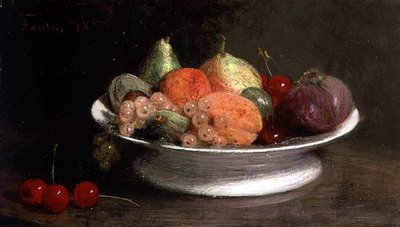 Zátiší z ovoce od Ignace Henri Jean Fantin Latour