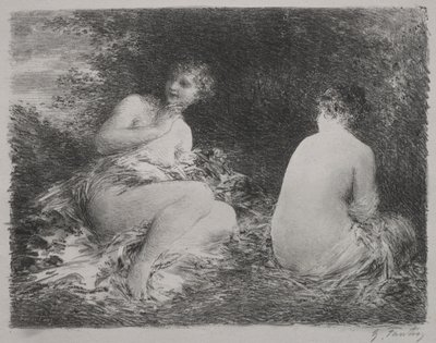 Koupání, 1899. od Ignace Henri Jean Fantin-Latour