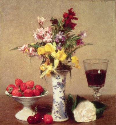 Kytice ze závazku od Ignace Henri Jean Fantin-Latour