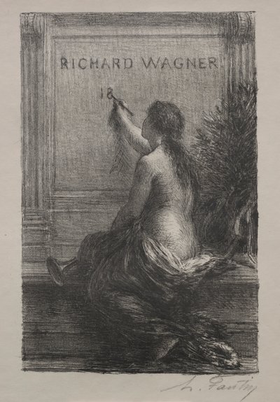 Nesmrtelnost, 1886. od Ignace Henri Jean Fantin Latour