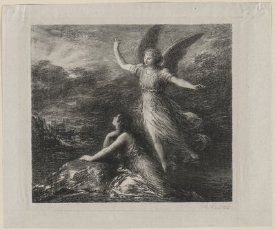 Ráj a Peri, 1884. od Ignace Henri Jean Fantin Latour