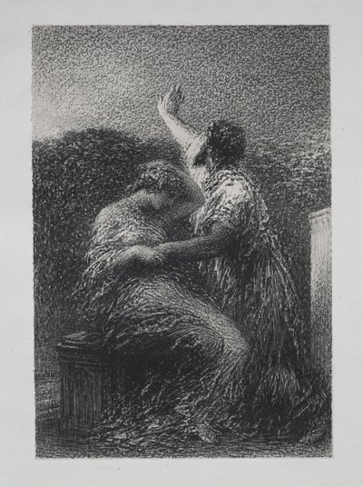 Mág Baltajar a Fatime, 1891. od Ignace Henri Jean Fantin Latour