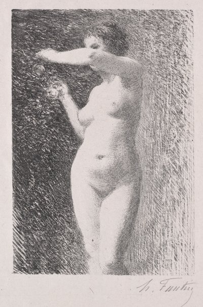 Studie pro Evu, 1898. od Ignace Henri Jean Fantin-Latour