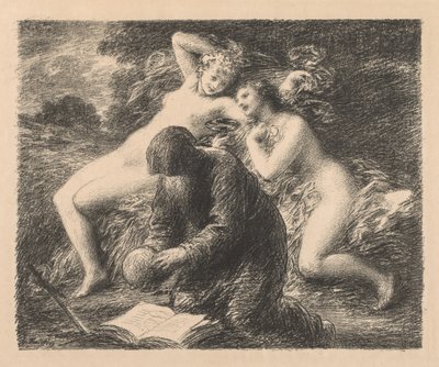 Pokušení svatého Antonína, 1893. od Ignace Henri Jean Fantin Latour