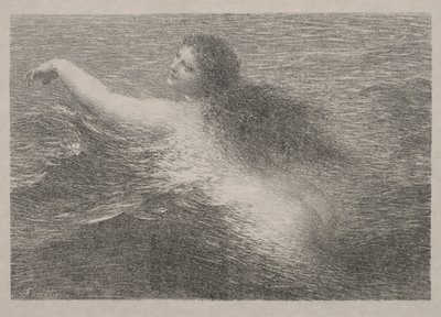 Vodní génius, 1896. od Ignace Henri Jean Fantin Latour