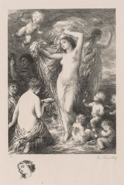 Venus Anadyomene, 1898. od Ignace Henri Jean Fantin-Latour