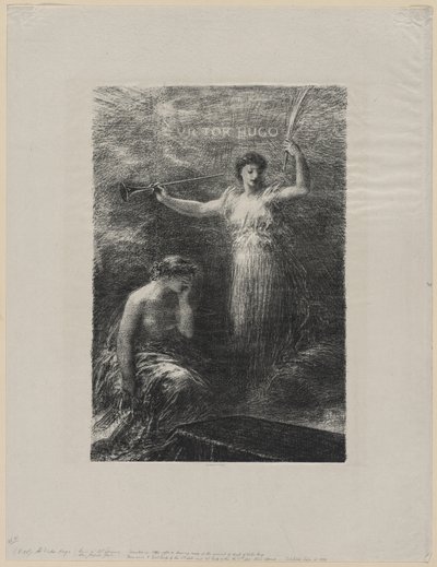 Victor Hugo, 1889. od Ignace Henri Jean Fantin Latour