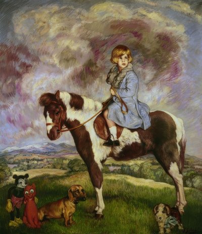 DÍVKA Z ALBA (1930) od Ignacio Zuloaga y Zabaleta