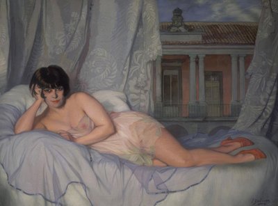 LADY OF ESCARDO - 1927 - O / L - 124X163 CM od Ignacio Zuloaga y Zabaleta