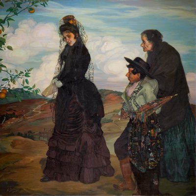 Cikán (La Gitana) od Ignacio Zuloaga y Zabaleta