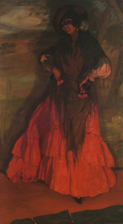 Cikánská. od Ignacio Zuloaga y Zabaleto