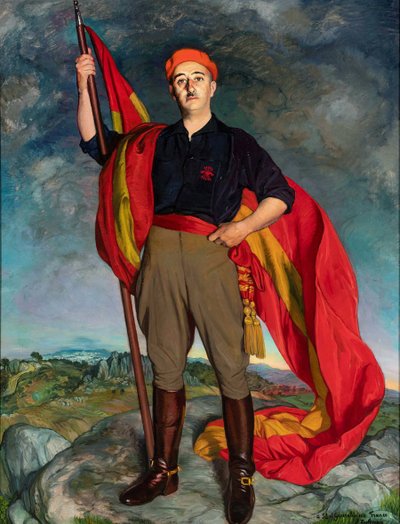 Portrét Francisca Franca, 1941. od Ignacio Zuloaga y Zabaleto