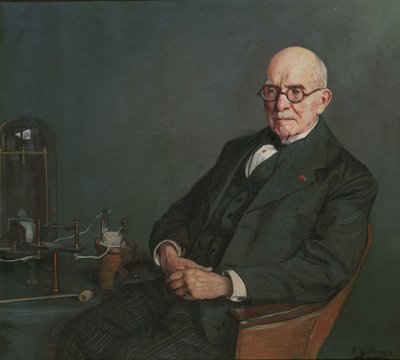 Portrét fyzika Édouarda Branlyho 1844-1940, c. 1920. od Ignacio Zuloaga y Zabaleto