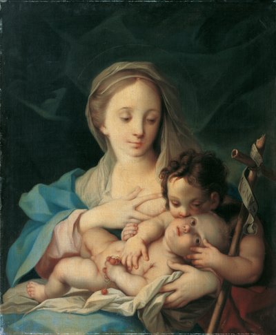 Maria s dítětem a Johannesknaben od Ignaz Stern