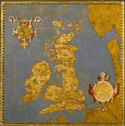 Italsky: Isole Britanniche Britské ostrovy od Ignazio Danti