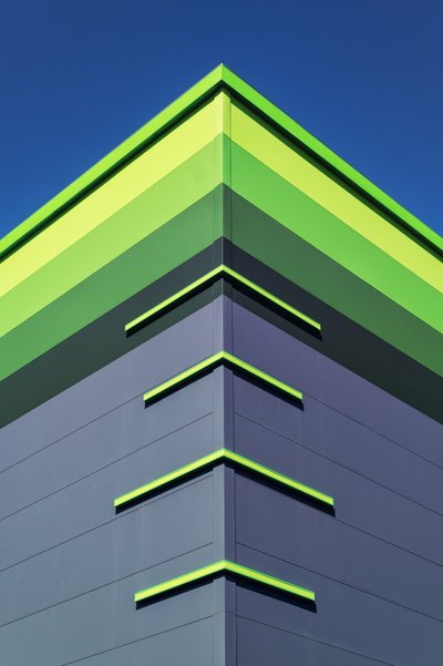 Moderní zelená geometrie od Igor Bakotic