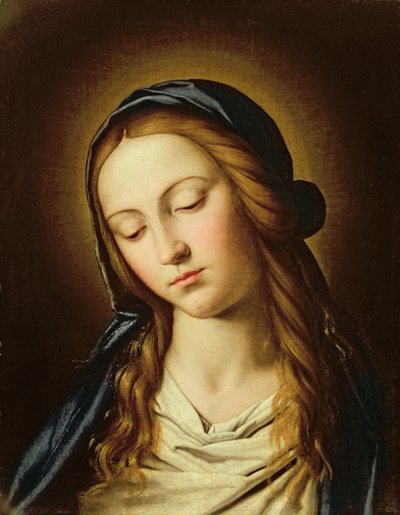 Hlava Madony od Il Sassoferrato