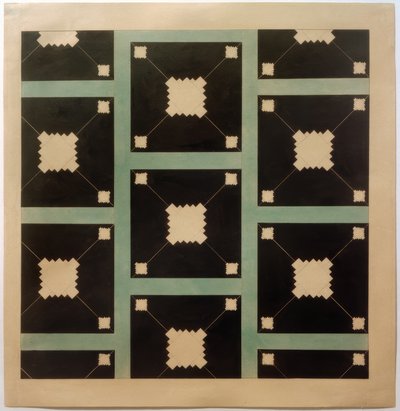 Suprematistický ornament od Ilja Grigorjewitsch  Tschaschnik