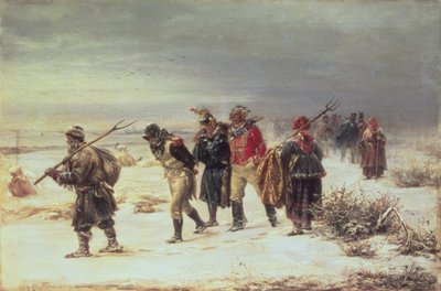 V roce 1812 (Ústup z Moskvy) 1873 od Illarion Mikhailovich Pryanishnikov