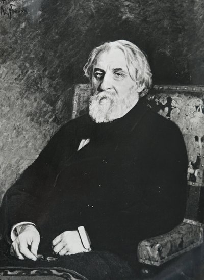Ivan Sergejevič Turgeněv od Ilya Efimovich (after) Repin