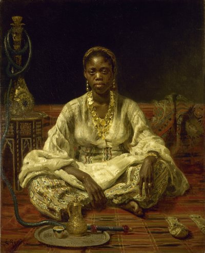 Černoška, 1875-1876. od Ilya Efimovich Repin