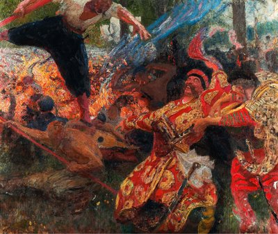 Hopak od Ilya Efimovich Repin