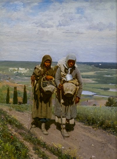 ZBOŽNÉ ŽENY NA POUTI od Ilya Efimovich Repin