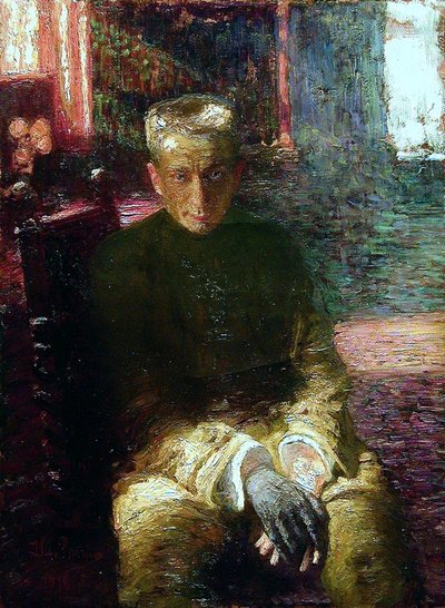 Portrét Alexandra Kerenského 1881-1970, 1918 od Ilya Efimovich Repin