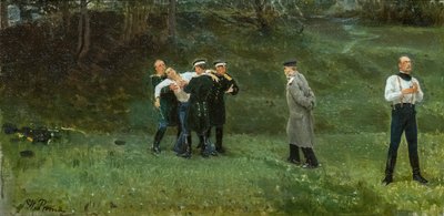 DUEL od Ilya Efimovich Repin