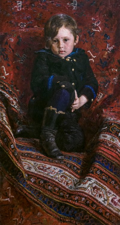Dítě Yuri Repin od Ilya Efimovich Repin