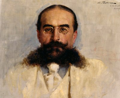 Portrét Vladimíra I. Nemiroviče-Dančenka 1858-1943, 1899. od Ilya Savvich Galkin