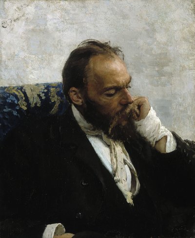 Portrét Nikolaje Muraška 1844-1909, 1882. od Ilya Efimovich Repin