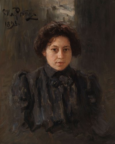 Portrét umělcovy dcery Nadezhda Repina, 1898. od Ilya Efimovich Repin