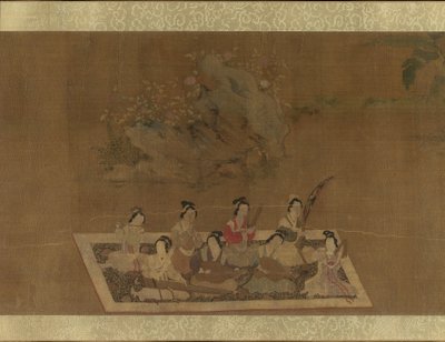 Lady Su Hui a její veršovaný hlavolam, 16. století. od In the style of Qiu Ying