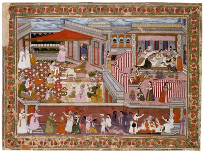 Narození v paláci, 1760-1770 od Indian Art
